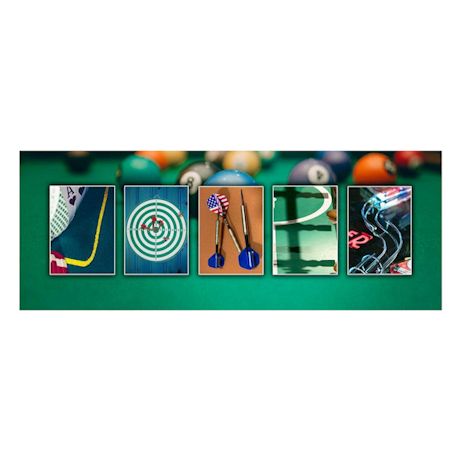 Personalized Game Room Name Art