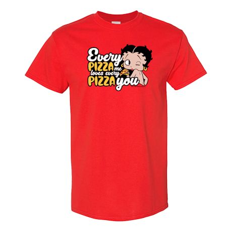 Betty Boop, Every Pizza Me Loves Shirt