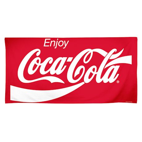 Coca Cola Beach Towel