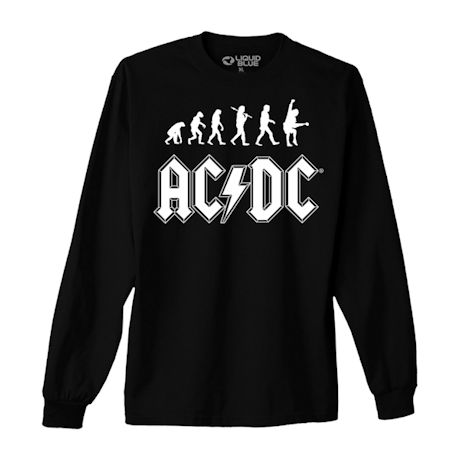 70S Rock Long-Sleeve Shirts - Ac/Dc