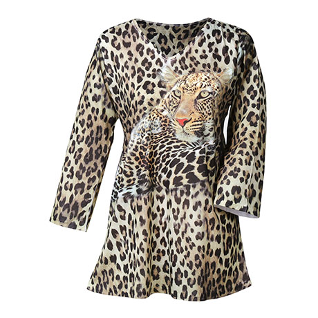 Wildlife Sublimated Top - Leopard