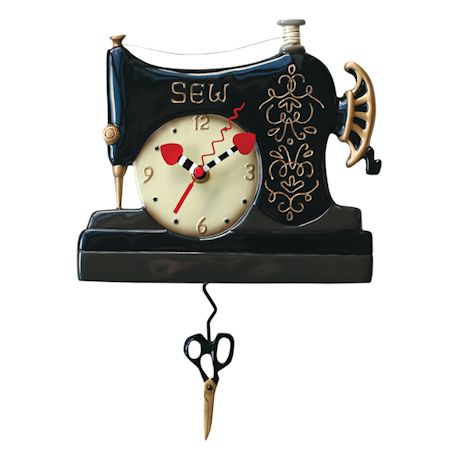 Vintage Stitch Clock