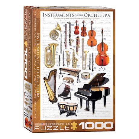 Instruments Of The Orchestra 1000 Piece Puzzle
