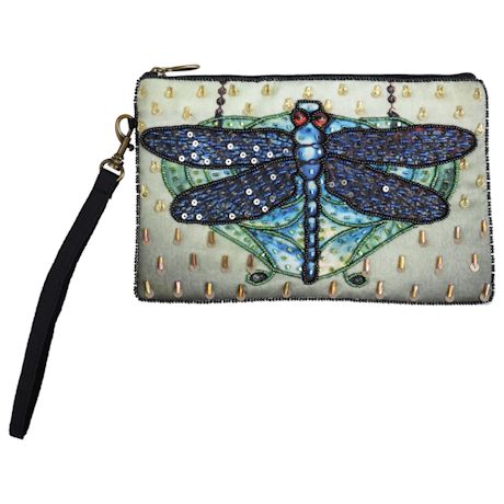 Tiffany Dragonfly Beaded Club Bag
