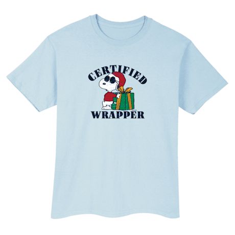 Certified Wrapper Snoopy Shirts