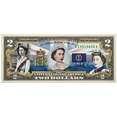 Queen Elizabeth II $2 Bill