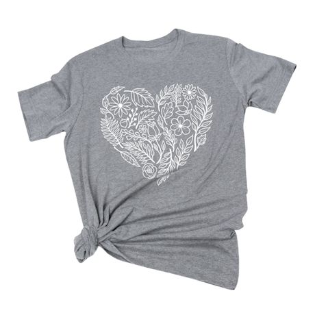 Floral Heart Tee