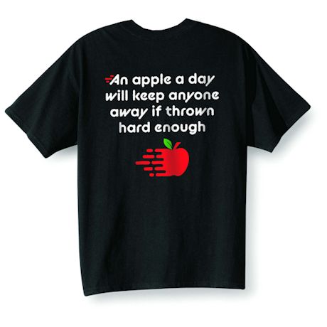 An Apple A Day T-Shirt Or Sweatshirt