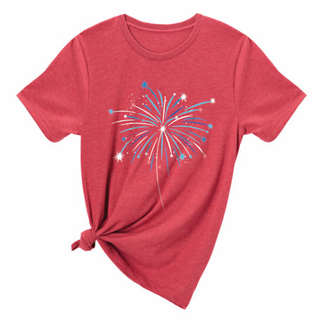 Red Fireworks T-Shirt