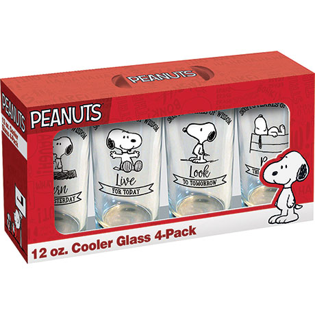 Product image for Snoopy Wisdom Glasses Set