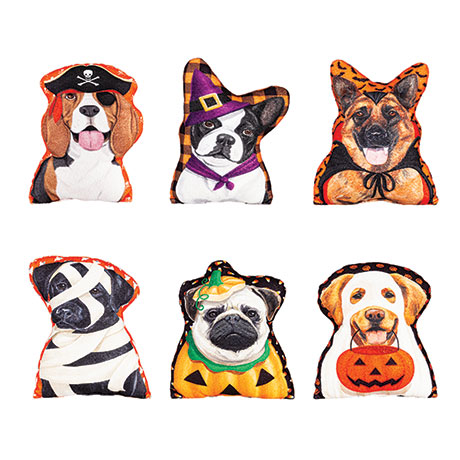 Halloween Dog Mini Pillows