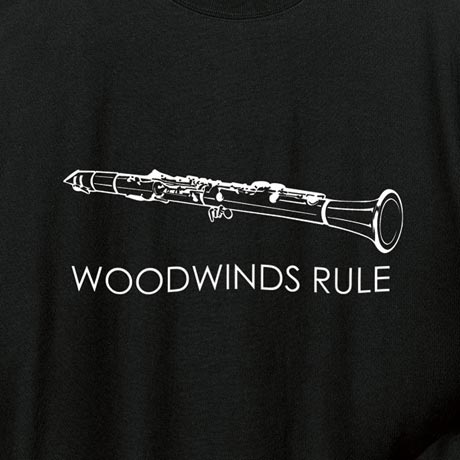 Woodwinds Rule Clarinet Hoodie