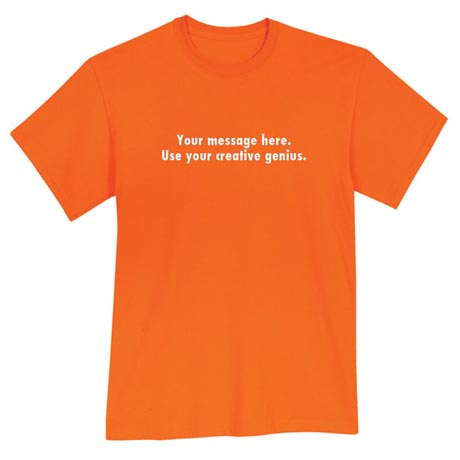 Personalized Custom T-Shirt or Sweatshirt
