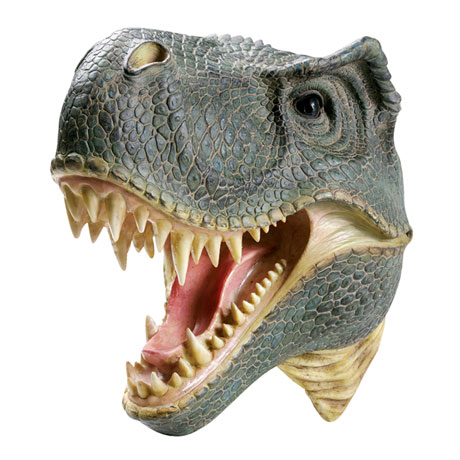 Tyrannosaurus Rex Dinosaur 3D Mounted Wall Sculpture