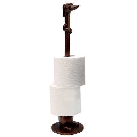 Dachshund Dog Toilet Paper Holder