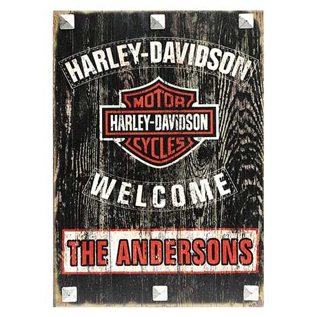 Harley Davidson&#174; Personalized Sign