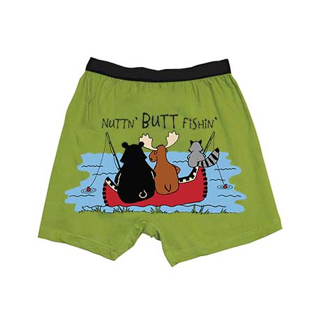 Comical Boxers- Nuttin Butt Fishin