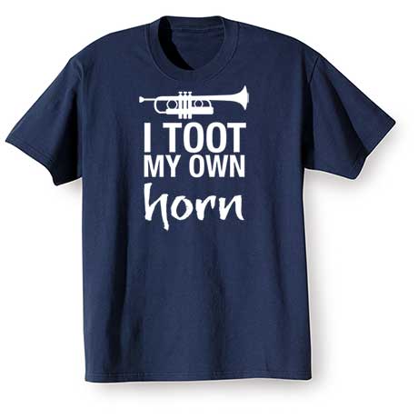 Music Instruction Shirt- Horn
