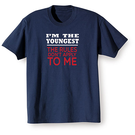 I'm The Youngest Navy Shirt