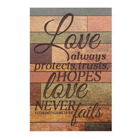 Love Always Protect Wall Decor