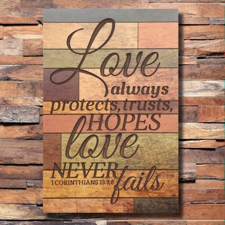 Love Always Protect Wall Decor