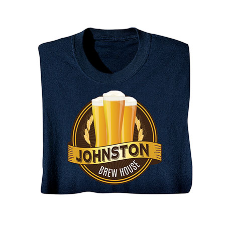 Personalized "Your Name" Brew House Shirt