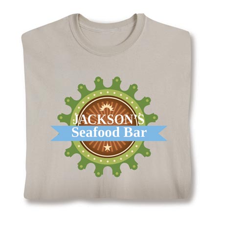 Personalized "Your Name" Seafood Bar T-Shirt or Sweatshirt