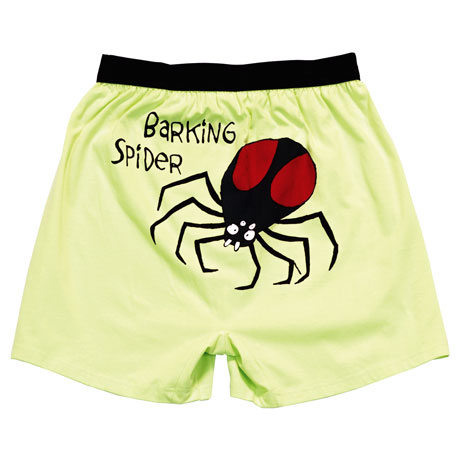 Comical Boxers- Barking Spider
