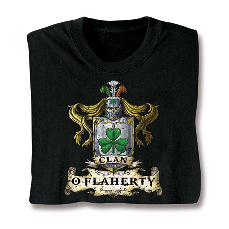 Personalized 'Your Name' Irish Family Clan Shirt