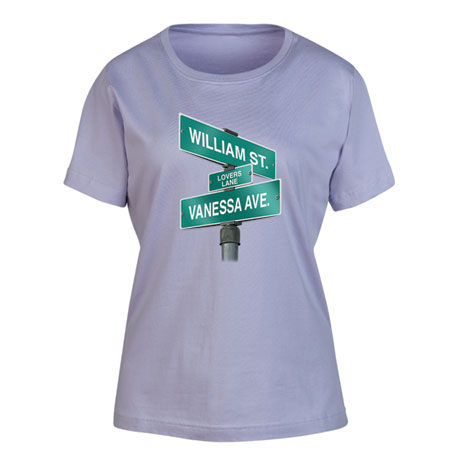 Personalized "Your Name" Lovers Lane Shirt