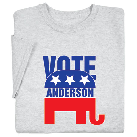 Personalized "Your Name" Election - Elephant T-Shirt or Sweatshirt