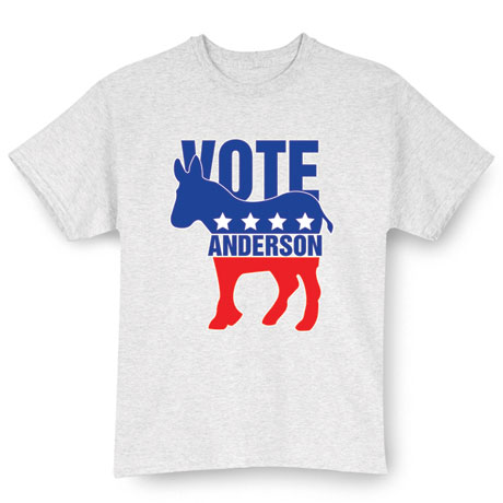 Personalized "Your Name" Election - Donkey T-Shirt or Sweatshirt