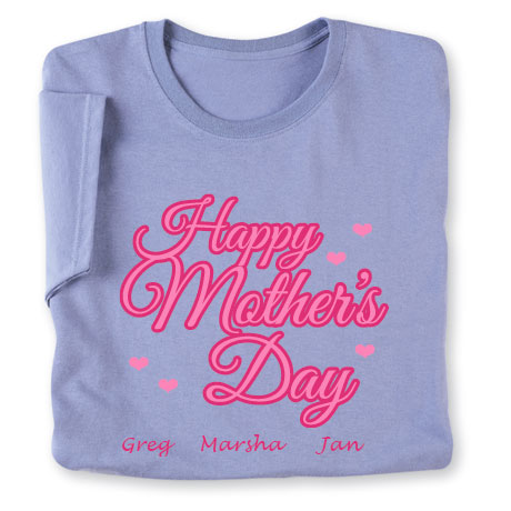 Personalized Happy Mother's Day Shirt