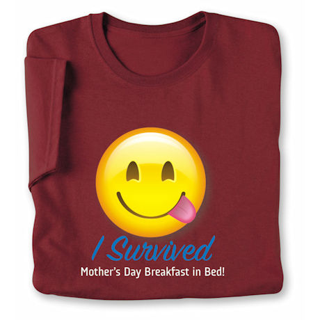 Product image for Personalized Silly Smiley Face Emoji Shirt
