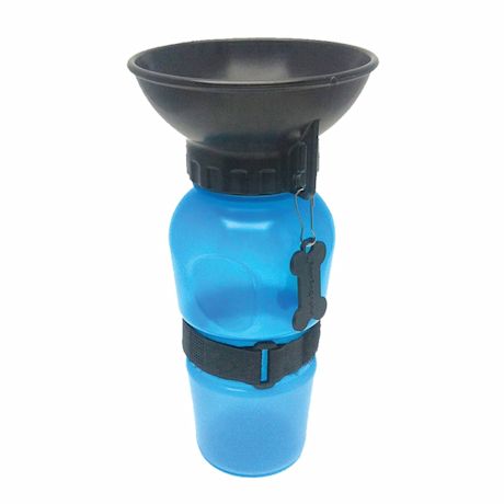 Highwave AutoDogMug - 20 oz Water Bottle for Dogs - Blue Color