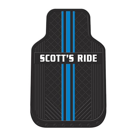Personalized Car Mats - Striped
