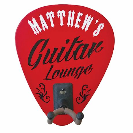 Personalized Guitar Pick Wall Hook