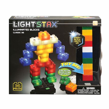 Led Light Up 12 Building Blocks