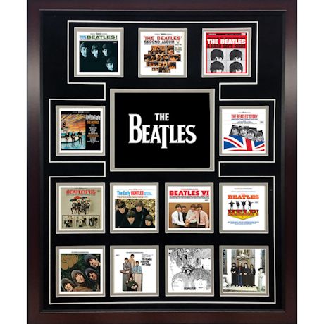 The Beatles US Album Discography Collage
