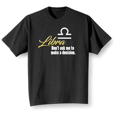 Horoscope Shirts - Libra