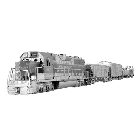 Metal Earth Freight Train Set