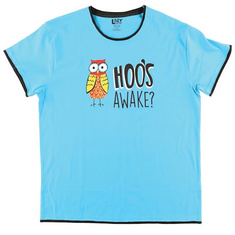 Hoo's Awake Owl Sleep T-shirt