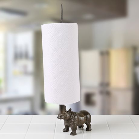 Rhino Toilet Paper and Paper Towel Holder