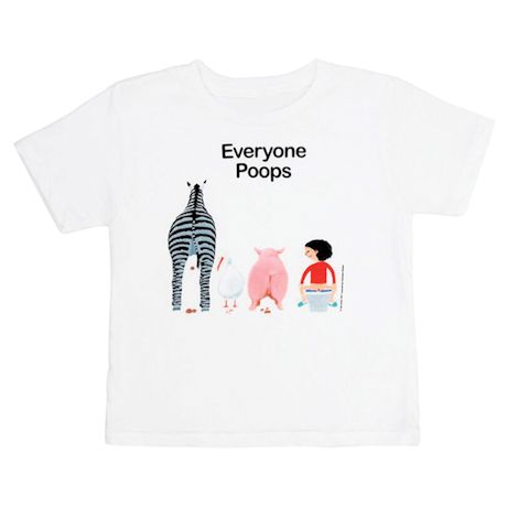 Everyone Poops Adult & Toddler Shirts and Baby Bodysuits