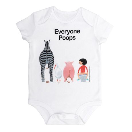 Everyone Poops Adult & Toddler Shirts and Baby Bodysuits