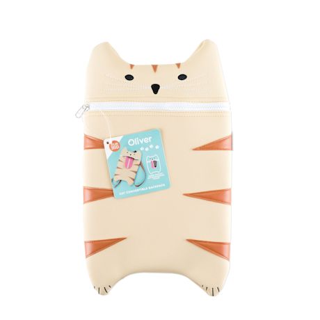 Tabby Cat Bottle Bag