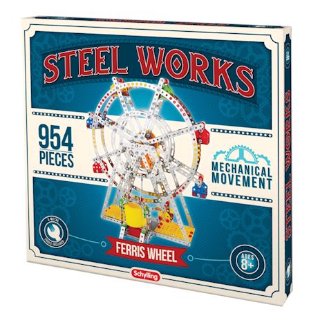 Steel Works Ferris Wheel - 954 Pieces