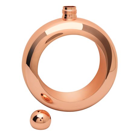 Rose Gold Bracelet Flask - Stainless Steel