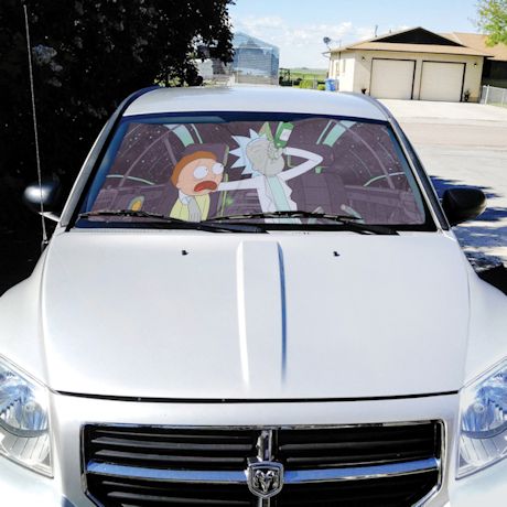 Rick & Morty Auto Windsheild Car Sun Shade