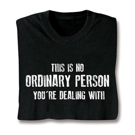 Ordinary Person Shirts